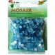 Mozaiková sklíčka - modrý mix 5x5 mm
