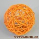 Lata ball 6 cm - oranžová