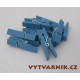 Kolíčky modré 25 mm - 10 ks