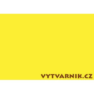 Barevný karton A4 - žlutá