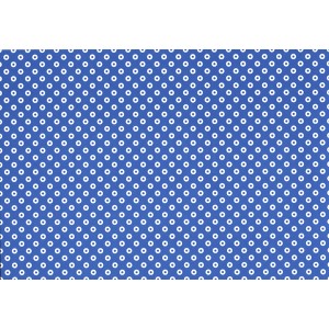 Fotokarton A4 - puntíky modrobílé