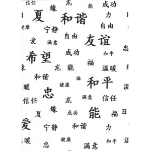Pauzovací papír  A4 - Čína bílá