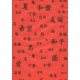 Pauzovací papír  A4 - Čína červená
